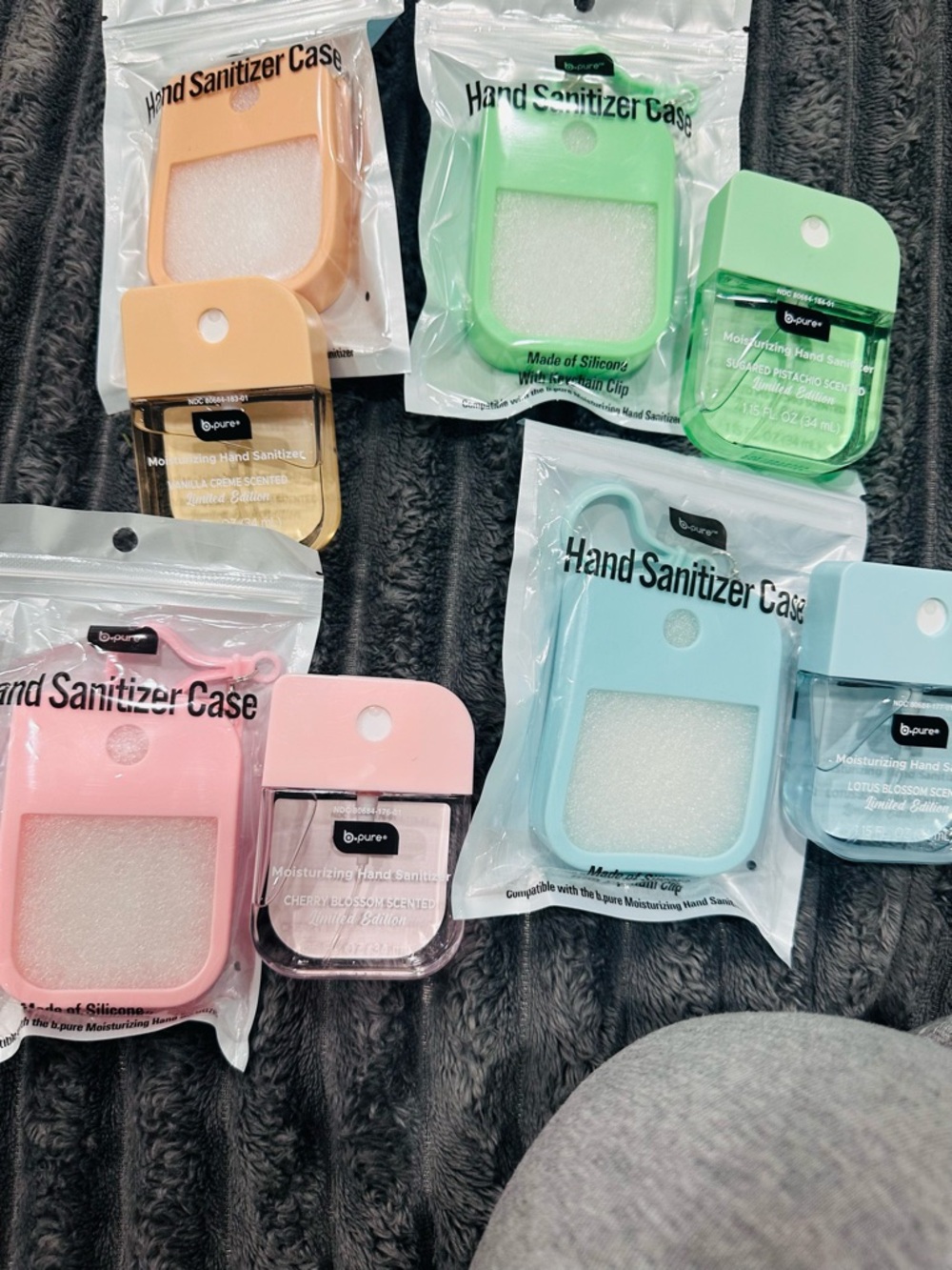 B Pure viral Moisturizing Hand Sanitizer with Silicone Cases